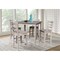 International Concepts 36 in. x 36 in. Counter Height Table with 4 Emily Counter Height Stools - 5 Piece Set K09-3636-S6172-4 - alternate 1
